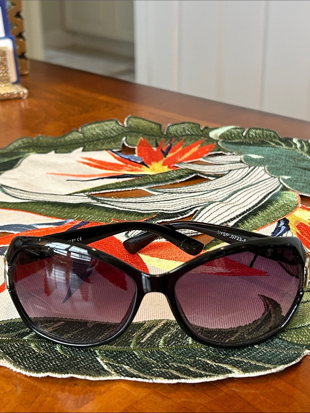 South Pole Black Women's Sunglasses with Tinted Lenses